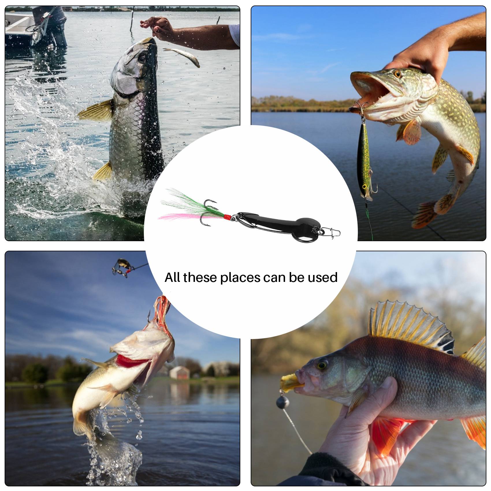 Fishing Hook - Multi 1Pcs Fishing Lures Tackle Hook
