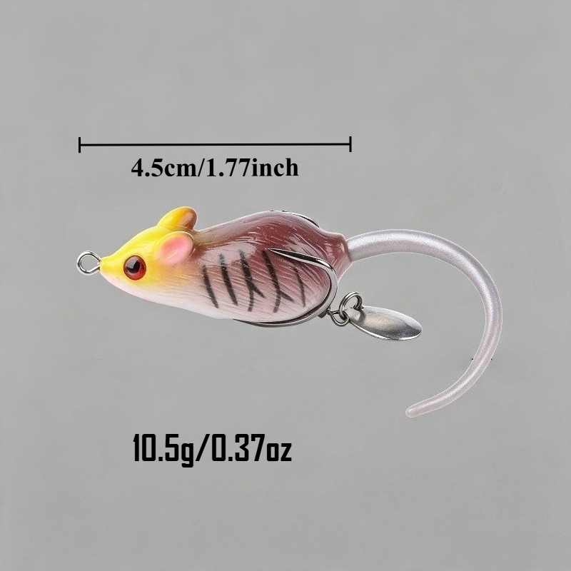 1PC/2PCS/3PCS/4PCS Spinner Dou - Fishing Hook Weedless ulasan dan harga