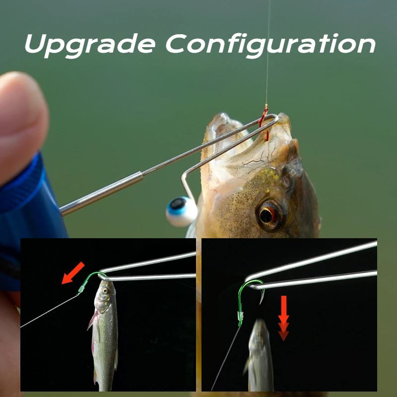 1PC Squeezed Small Object Fish - Fishing Hook ulasan dan harga