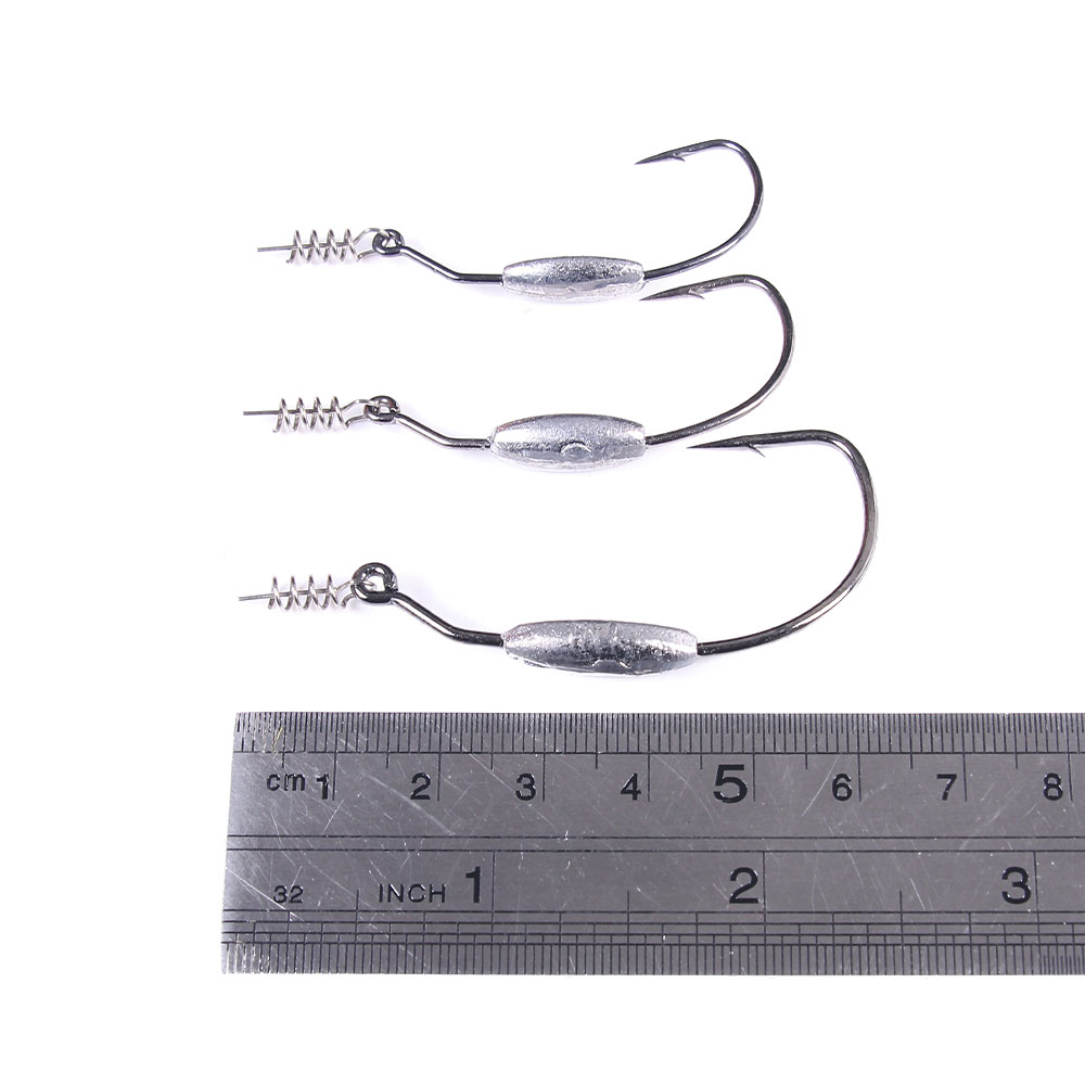 Anti-snagging Weighted Offset  - Fishing Hook Offset ulasan dan harga