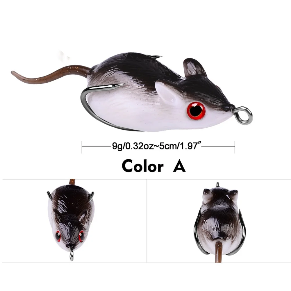 Soft Amphibian Fishing Lure wi - Fishing Hook Weedless ulasan dan harga