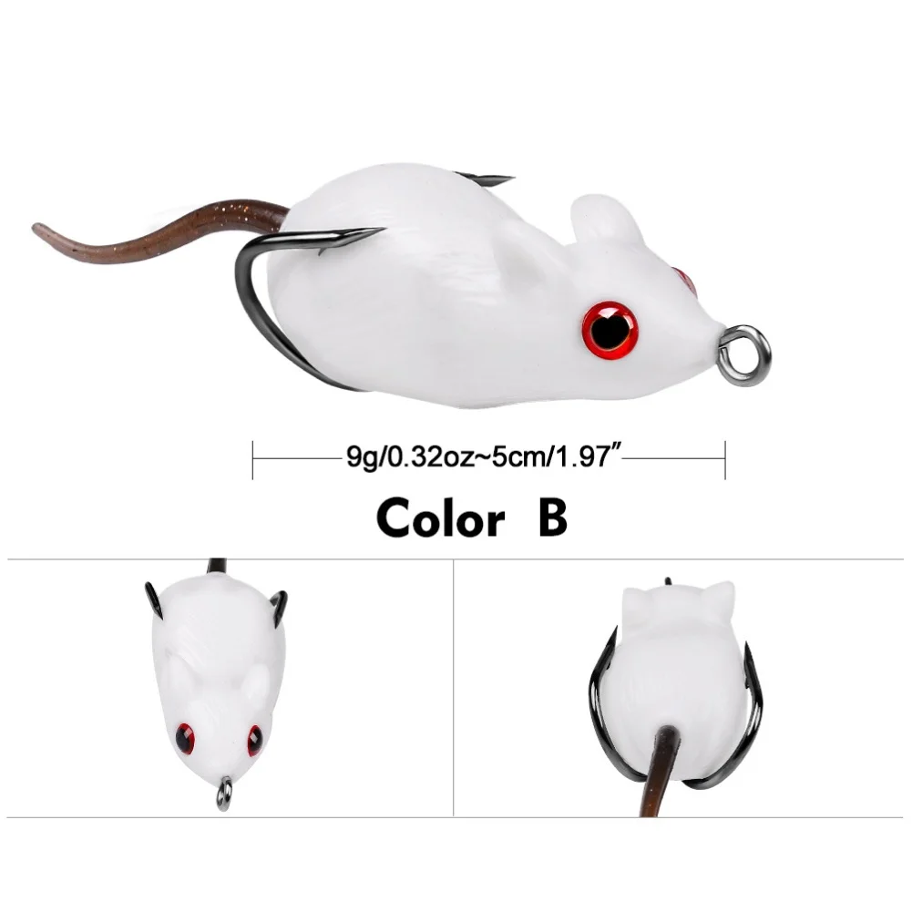 Soft Amphibian Fishing Lure wi - Fishing Hook Weedless ulasan dan harga