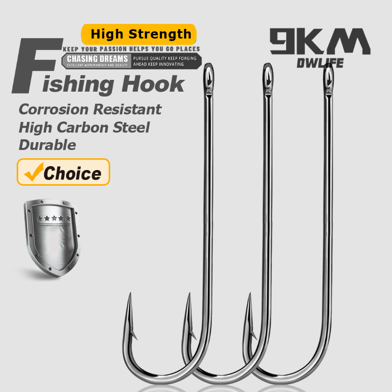 Fishing Hooks Long Shank Hooks - Fishing Hook Offset ulasan dan harga