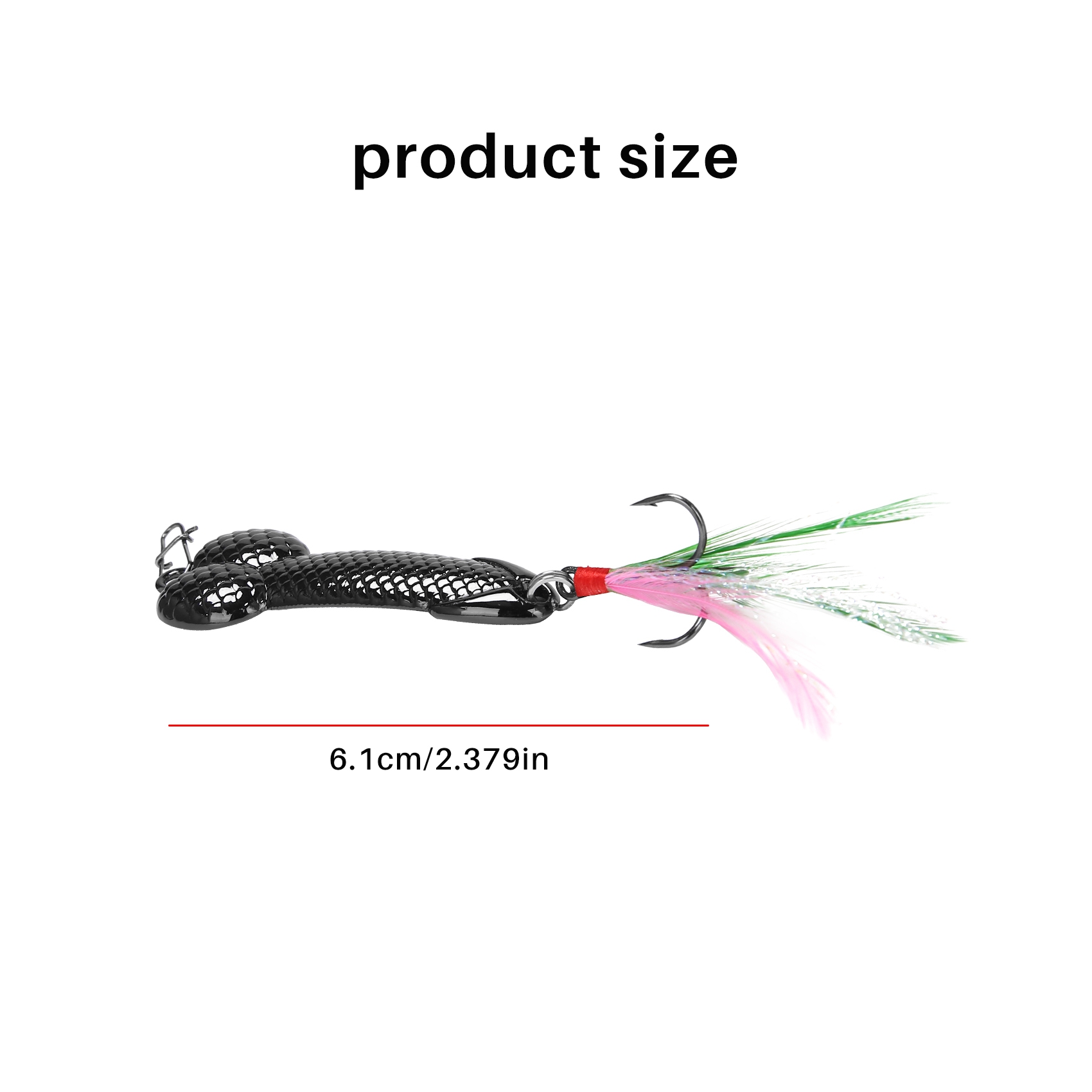 Multi 1Pcs Fishing Lures Tackl - Fishing Hook ulasan dan harga