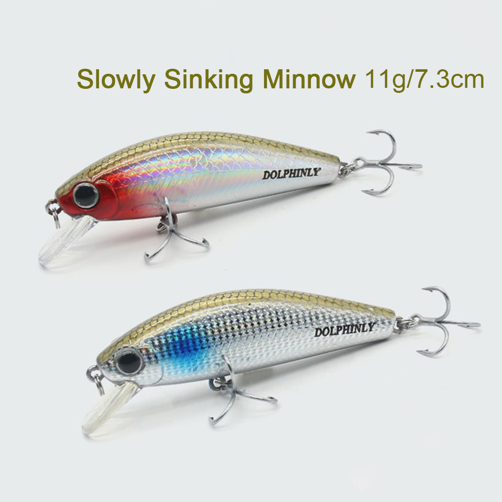 Sinking Minnow Fishing Lures 1 - Fishing Hook Treble ulasan dan harga