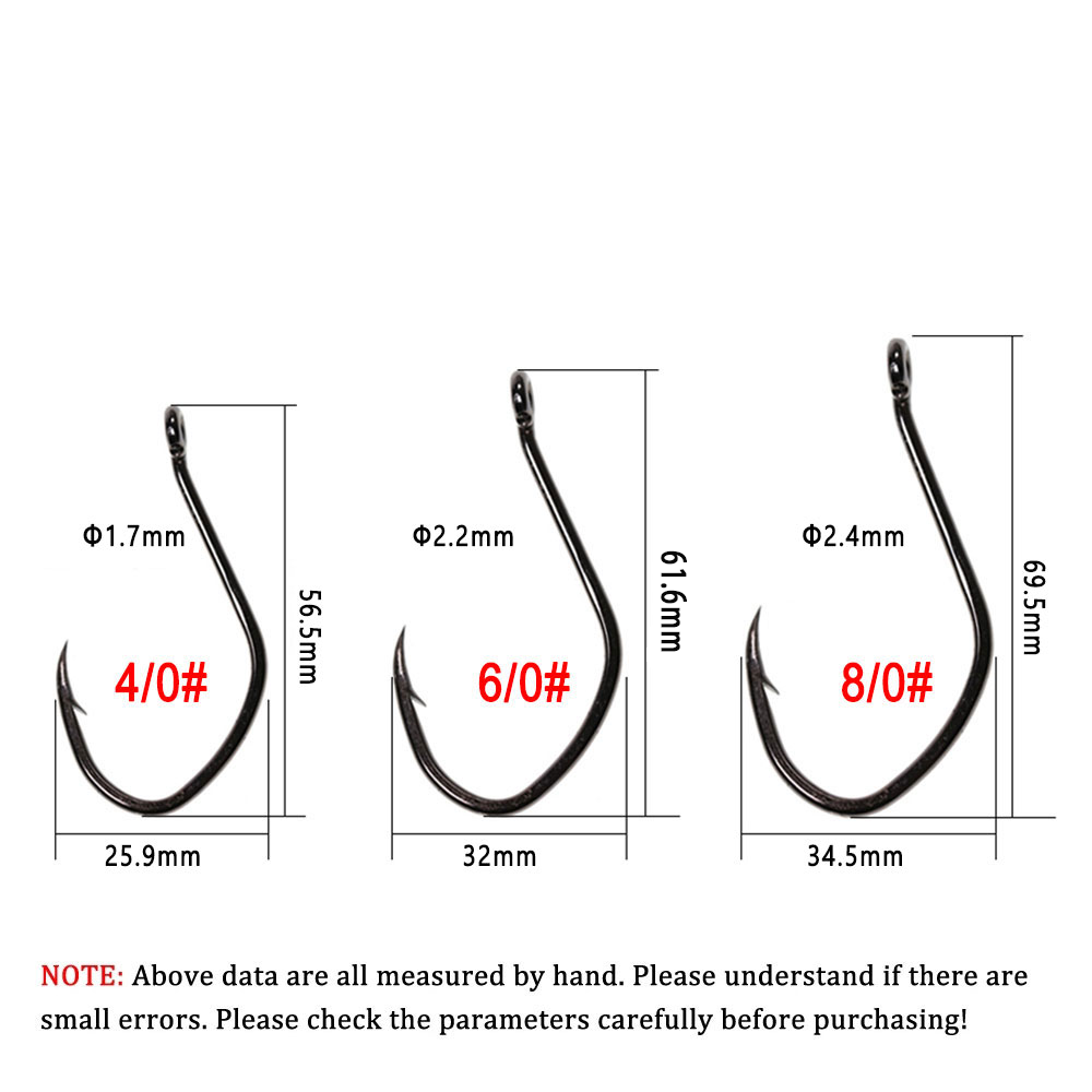 Wifreo 20pcs V Shape Catfish H - Fishing Hook Offset ulasan dan harga