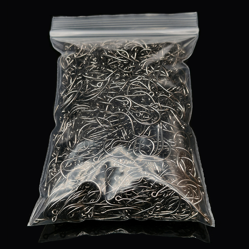200Pcs Fishing Hooks Eyed Circ - Fishing Hook Circle ulasan dan harga
