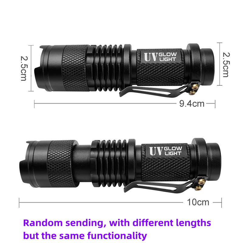 Mini UV Flashlight 395nm Ultra - Fishing Hook Jig ulasan dan harga