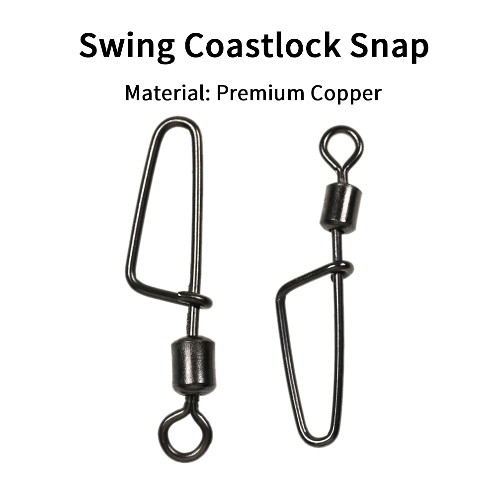 20PCS #12 -1/0 Rolling Swivel  - Fishing Hook Stainless Steel ulasan dan harga