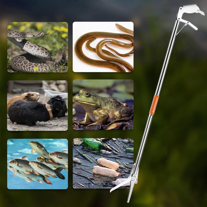 120cm Foldable Snake Stick Elb - Fishing Hook Stainless Steel ulasan dan harga