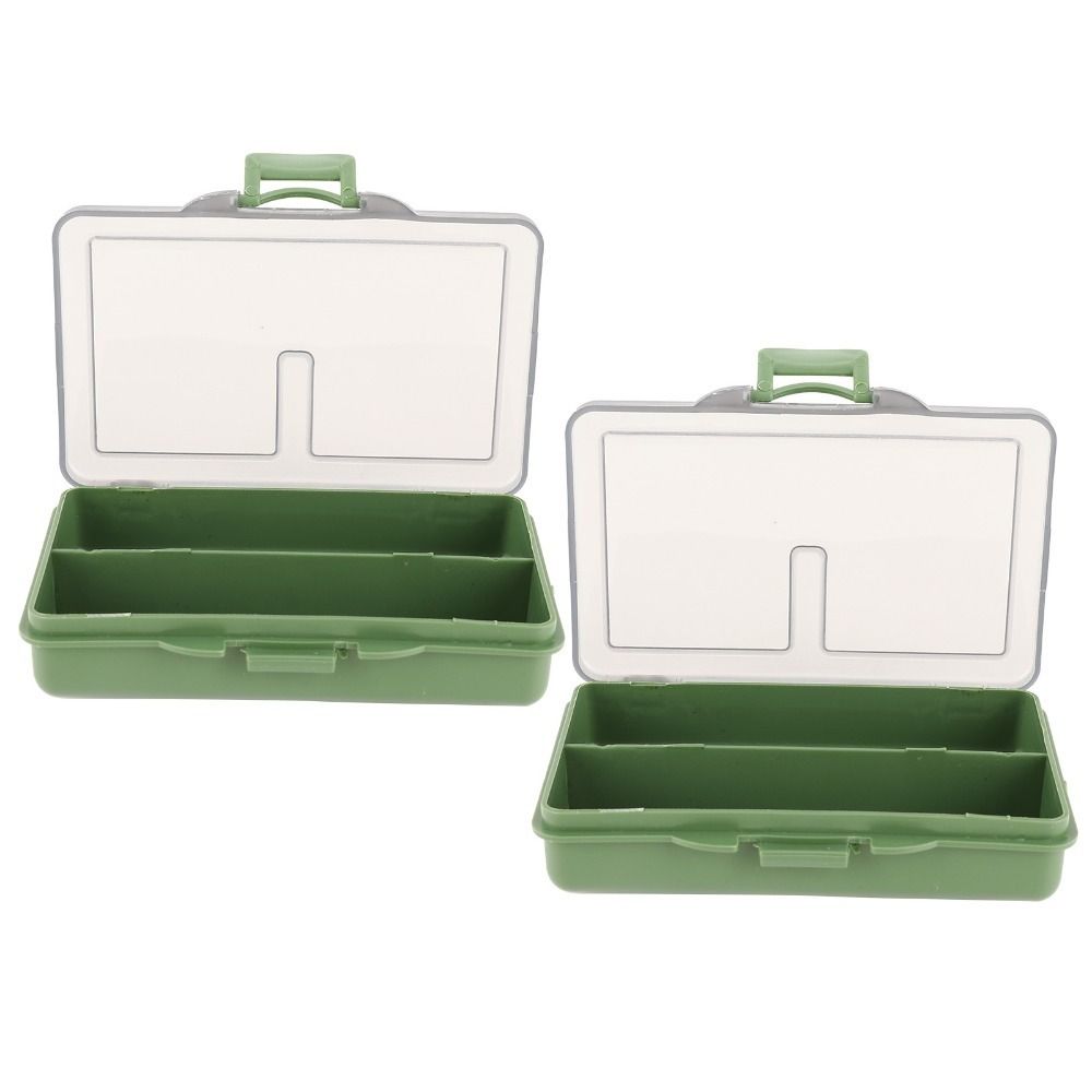 2PCS Multiple Grids Fishing Lu - Fishing Hook Box ulasan dan harga