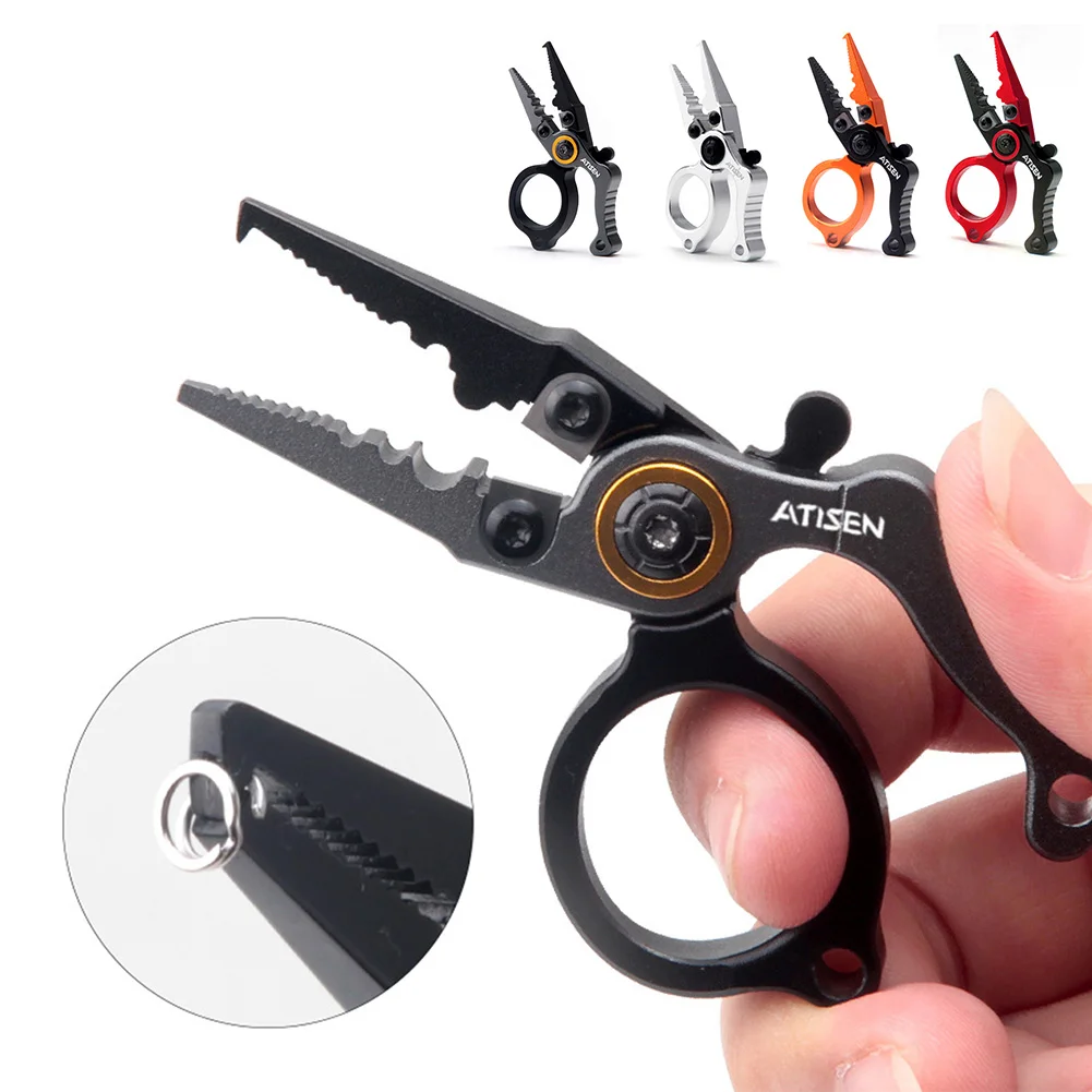 Fishing Pliers Mini Size Outdo - Fishing Hook Sharpener ulasan dan harga