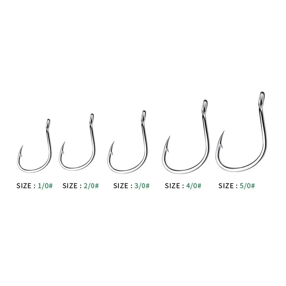 Ring Eye Fishhooks Fishing Hoo - Fishing Hook Barbless ulasan dan harga