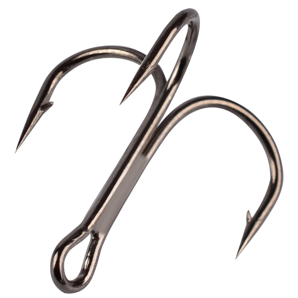 10Pcs/Lot 2# 4# 6# 8# 10# Blac - Fishing Hook Offset ulasan dan harga