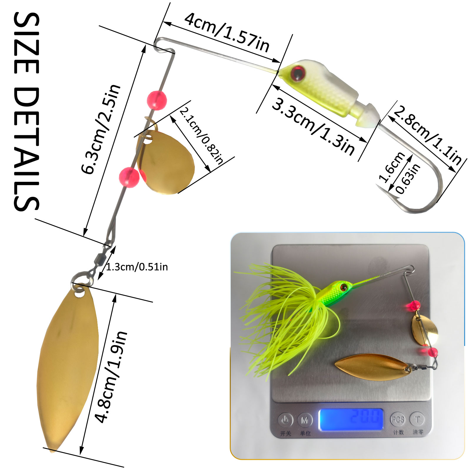 FREE FISHER 5pcs/Lot Fishinig  - Fishing Hook Jig ulasan dan harga
