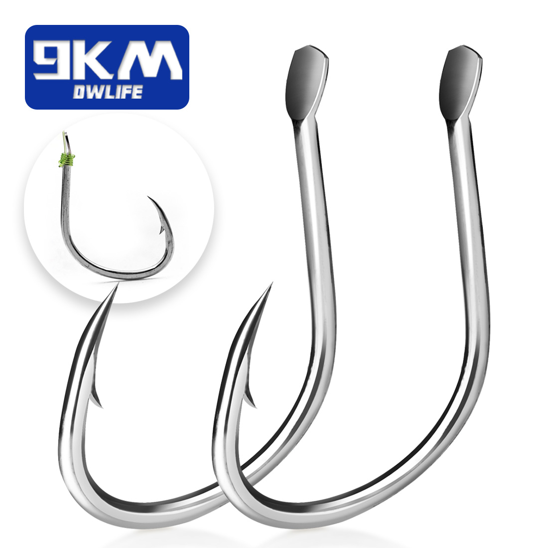9KM Live Bait Hooks Saltwater  - Fishing Hook Circle ulasan dan harga
